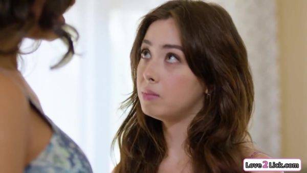 Busty Asian stepdaughter dildo fucking big tits milf stepmom on breastful.com