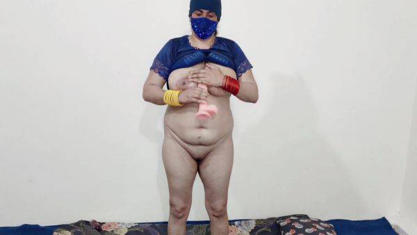 Busty Milf With Big Boobs Masturbating With Big Dildo on breastful.com