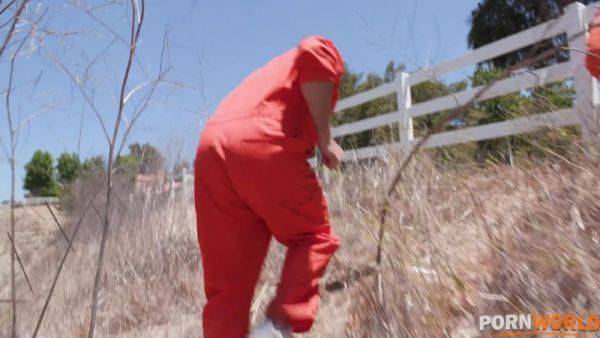 Busty Blonde Slut Skylar Vox Tagged Teamed by 2 Escaped Prisoners GP1960 - PornWorld - Usa on breastful.com