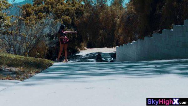 Busty college teen smashed by a horny history teacher on breastful.com