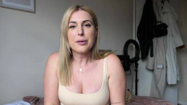 SPH amateur solo busty babe talks dirty on breastful.com