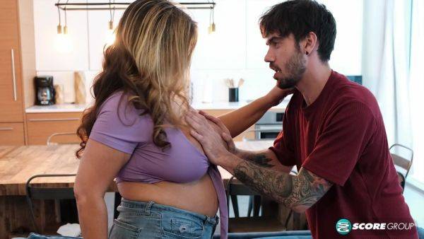 Busty Gia fucks her step-son - 40SomethingMag on breastful.com