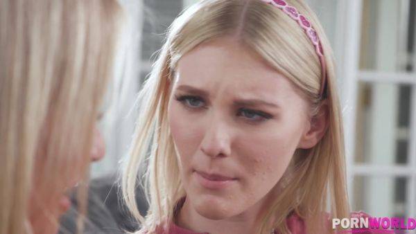 Perfect Blonde Melody Marks Seduces Busty Next-Door Neighbor Rachael Cavalli with Stepdad GP1772 - PornWorld on breastful.com