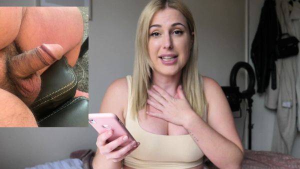 SPH solo busty babe talking dirty on breastful.com