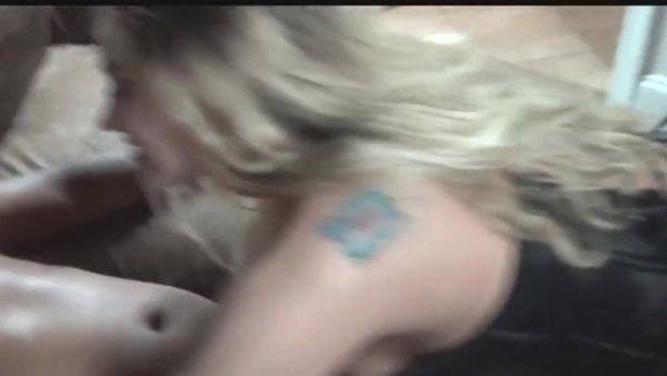 Busty amateur milf lilly sharing a huge black dick with heat on breastful.com