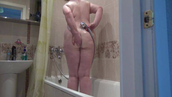 Mature Stepmom With A Big Ass Didnt Close The Bathroom Door On Purpose? And Why Is A Busty Milf Walking Around The Apartment Without Panties And Without A Bra Under A Bathrobe? Pawg And Anal In The Shower. Voyeur. Bbw. Amateur Fetish With Peeping. 6 Min on breastful.com