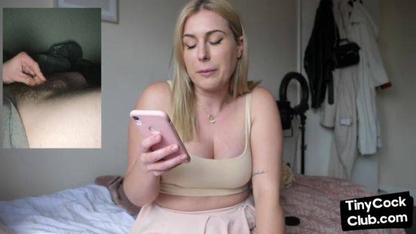 SPH busty amateur babe talks dirty about small penises - Britain on breastful.com