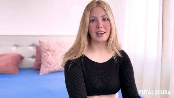 Claudia Garcia: Busty Spanish Teen Gets Fucked by Torbe - Spain on breastful.com