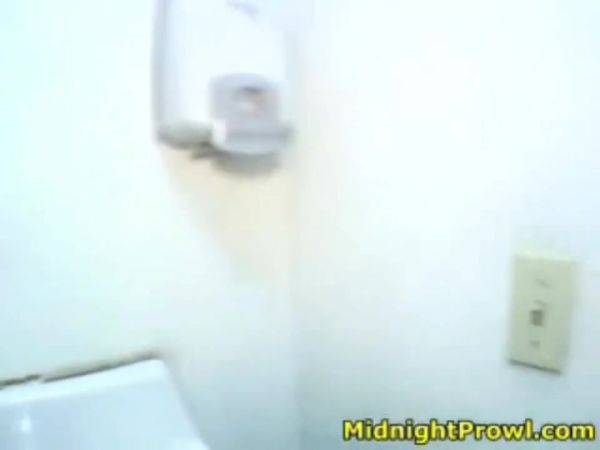 Ciera Sage busty blonde teen pissing on breastful.com