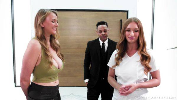 Threesome with two dirty busty bitches, hard and unprincipled. on breastful.com