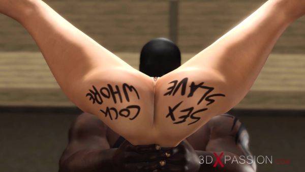 Crazy fuck in restraints. Sexy busty slut gets fucked hard by BBC on breastful.com