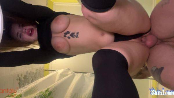 Busty stepsister stuck in the washing machine, and I am here to fuck her pussy - Russia on breastful.com