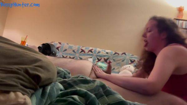 Busty Back & Butt Rub Plus Blowjob While Watching Tv With My Voluptuous Vixen Rex on breastful.com