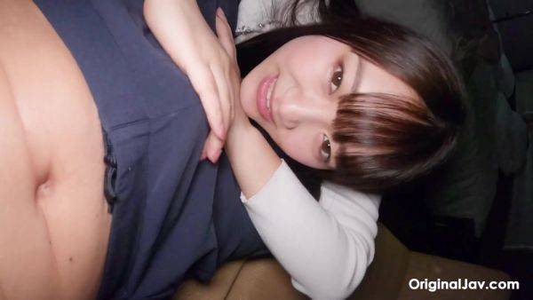 Japanese busty chick gets finger fucked and banged hard by new boyfriend - Japan on breastful.com