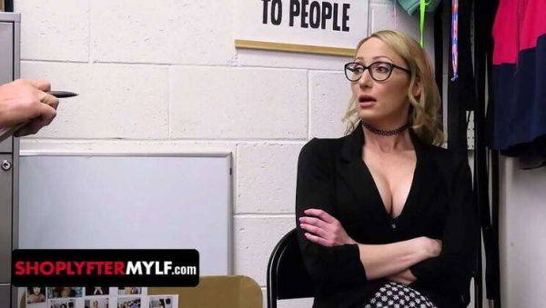 Busty Milf Crystal Clark's Intense Cavity Search in Shop - Mylf's Taboo Edition on breastful.com