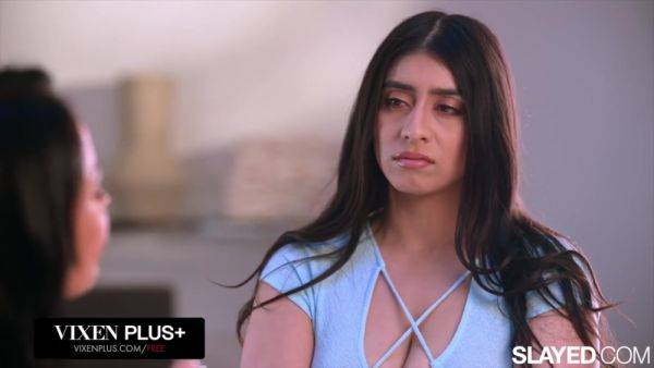 Vixenplus Busty Babes Enjoy Lesbian Fun on breastful.com