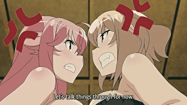 Hot Hentai: Sexy Busty Big-assed Gal Lets a Young Cleaner Fuck & Creampie Her In the Public Toilet on breastful.com