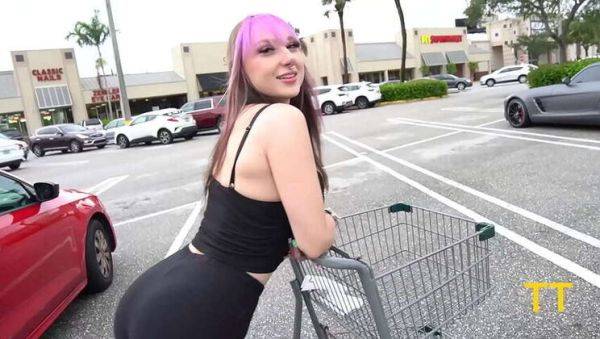 Busty Blonde Skylar Vox Picked Up for a Quick Blowjob (TT S1E21) on breastful.com