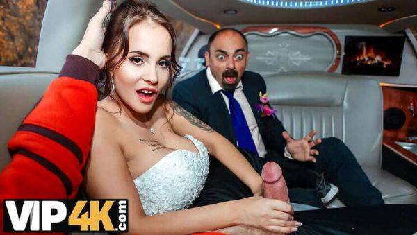 Exclusive: VIP4K – Busty MILF Jennifer Mendez, snagged by a stranger, enjoys luxury car wedding adventure on breastful.com