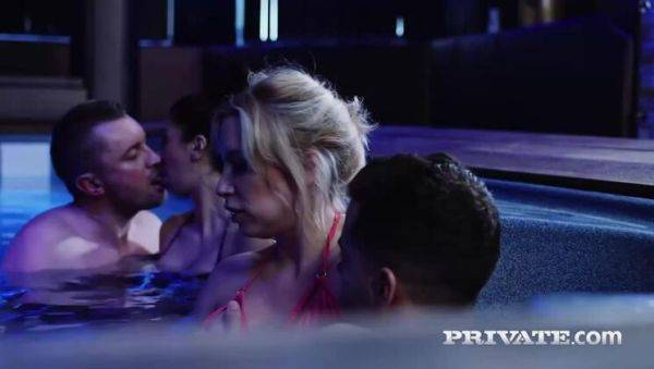 Busty Barbie Sins Swallows a Sticky Cumshot on breastful.com