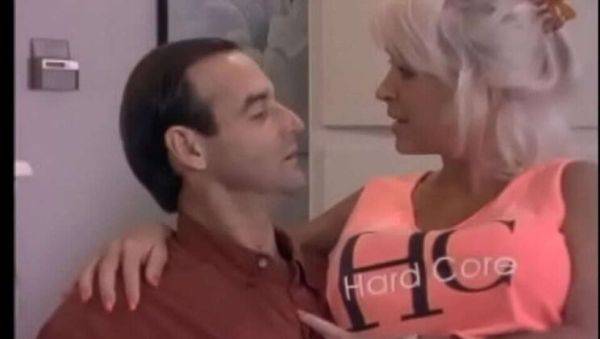 Busty Mature Blonde Wife Takes Big Dick in Doggystyle on breastful.com