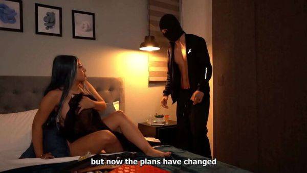 Busty Latina Housewife Fucked Hard by Burglar - Hot Honey Play Box Action - Brazil - Mexico - Spain - Canada - Usa on breastful.com