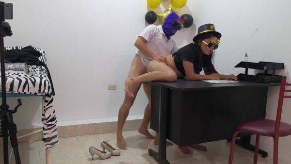 Masked Doctor Has A Sexual Affair With The Busty Nurse In The Office on breastful.com