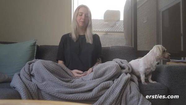 Beautiful Busty Pregnant Babe Gets Herself Off on breastful.com