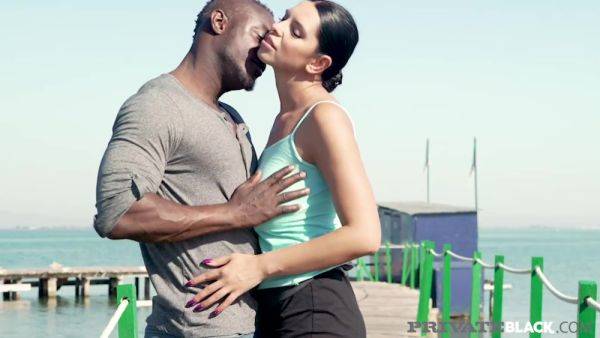 Kira Queen In Busty Beauty Gets Chocolate Cock Fucked By Bbc! on breastful.com