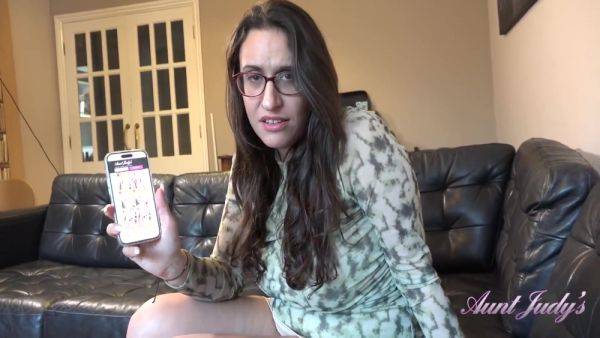 Kitty Katt And Aunt Judys - Your Busty Landlady Ms Catches You Watching Milf Porn (pov) on breastful.com