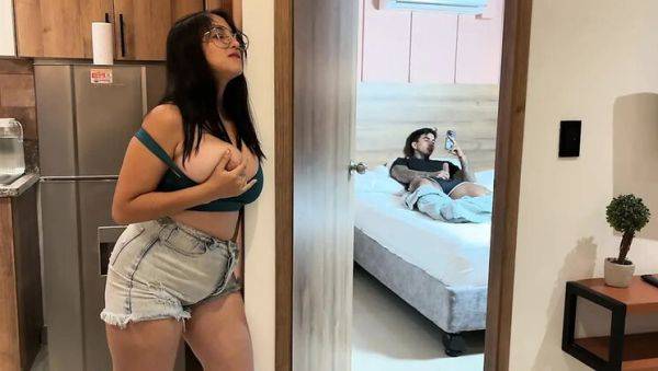 My Busty Stepsister Fucks Me Hard After Sneaking Into My Room - Big Tits, Doggy Style & Cum in Mouth - Colombia on breastful.com