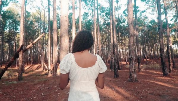 Busty Latina Teen Fucks in Forest - Amateur Outdoor Sex on breastful.com