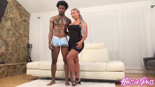 Bts: A Busty Bootylicious Black Friday Featuring Hayley Davies With Damion Dayski on breastful.com