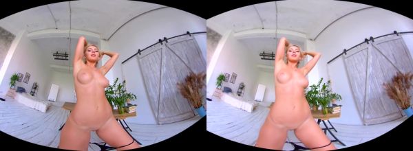 Busty Blonde Teen 18+ Teasing In Exclusive Stasyq Vr Video on breastful.com