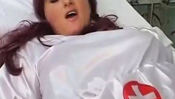 Busty German Redhead Nurse Fucks Patient Hard in Uniform - Germany on breastful.com