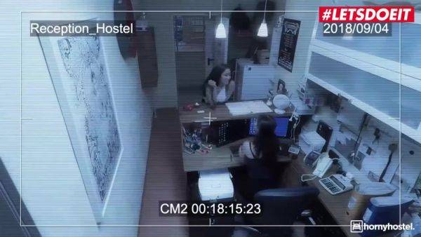 Busty Traveler Fucked Hard By Hostel Steward - Darce Lee And Jean Pallett on breastful.com