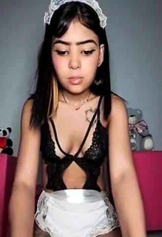 Busty brunette solo masturbation on breastful.com