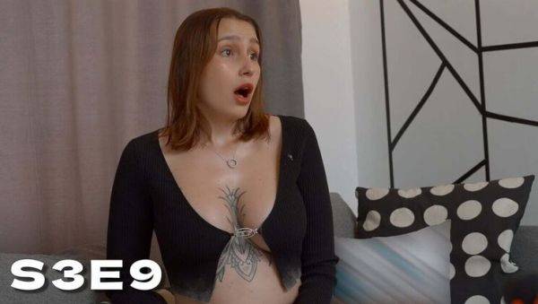 Busty Stepmom Threesome - Hot MILF Fucks Stepson in 4K - Russia on breastful.com