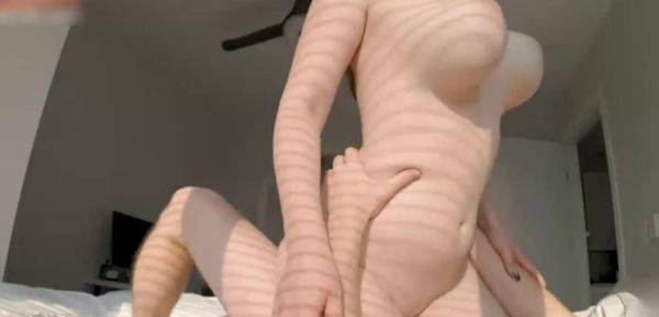 Busty Roommate Girl Loves to get Cre on breastful.com