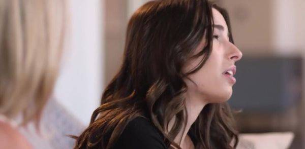 Busty stepmom making stepdaughter squirt on breastful.com