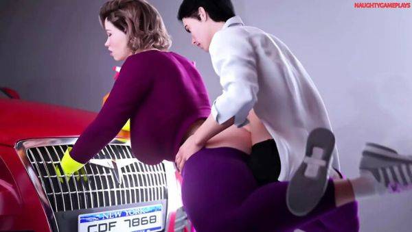 Busty Blonde MILF Takes Huge Cock and Gets Covered in Cum on Her Big Tits - NaughtyGameplays 3D Sex Scenes - Usa on breastful.com