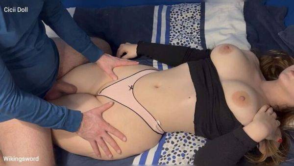 Busty Step Daughter Caught Playing With Herself - Hardcore Fuck & Intense Orgasm on breastful.com