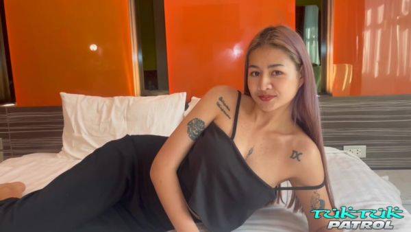 Busty Asian Nude And Naughty With Stud At Tuktuk Patrol - Thailand on breastful.com