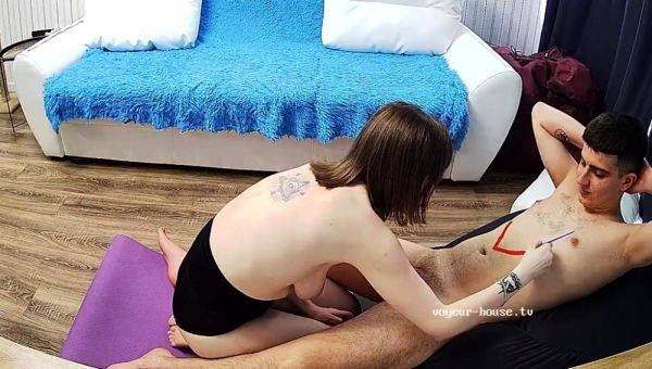 Busty amateur czech brunette strips on cam - Czech Republic on breastful.com