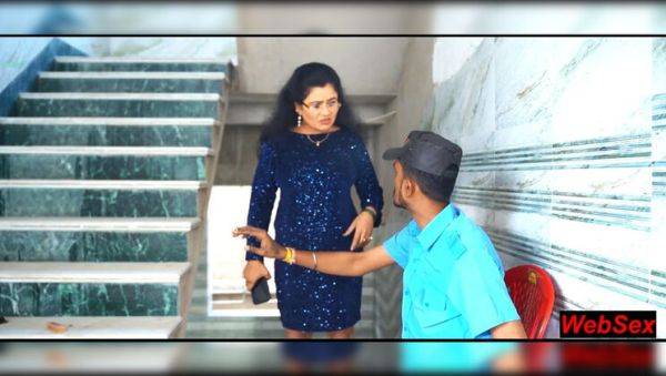 Busty Hindi Housewife Seduces Security Guard - Rough Hardcore Fuck in HD - India on breastful.com