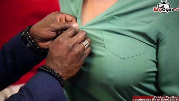 Busty Blonde MILF Seduces Her Black Psychiatrist - Hot Jealous Wife Fuck - Germany on breastful.com