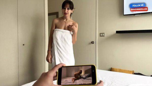 Busty Ukrainian Kitty Kriss Fucks Stepdad To Keep Her OnlyFans Secret - Big Tits, Blowjob, Cum Swallow - Ukraine on breastful.com