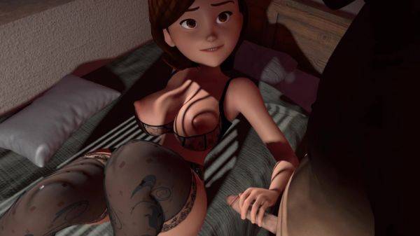 Cheating busty Aunt Cass from Big Hero 6 fucks in hotel room on breastful.com