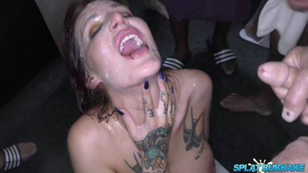 Super Busty Uk Milf Opens Her Mouth To Catch More Cum on breastful.com