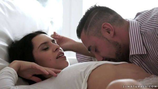 Natural busty Kira Queen Sensually Fucked on breastful.com